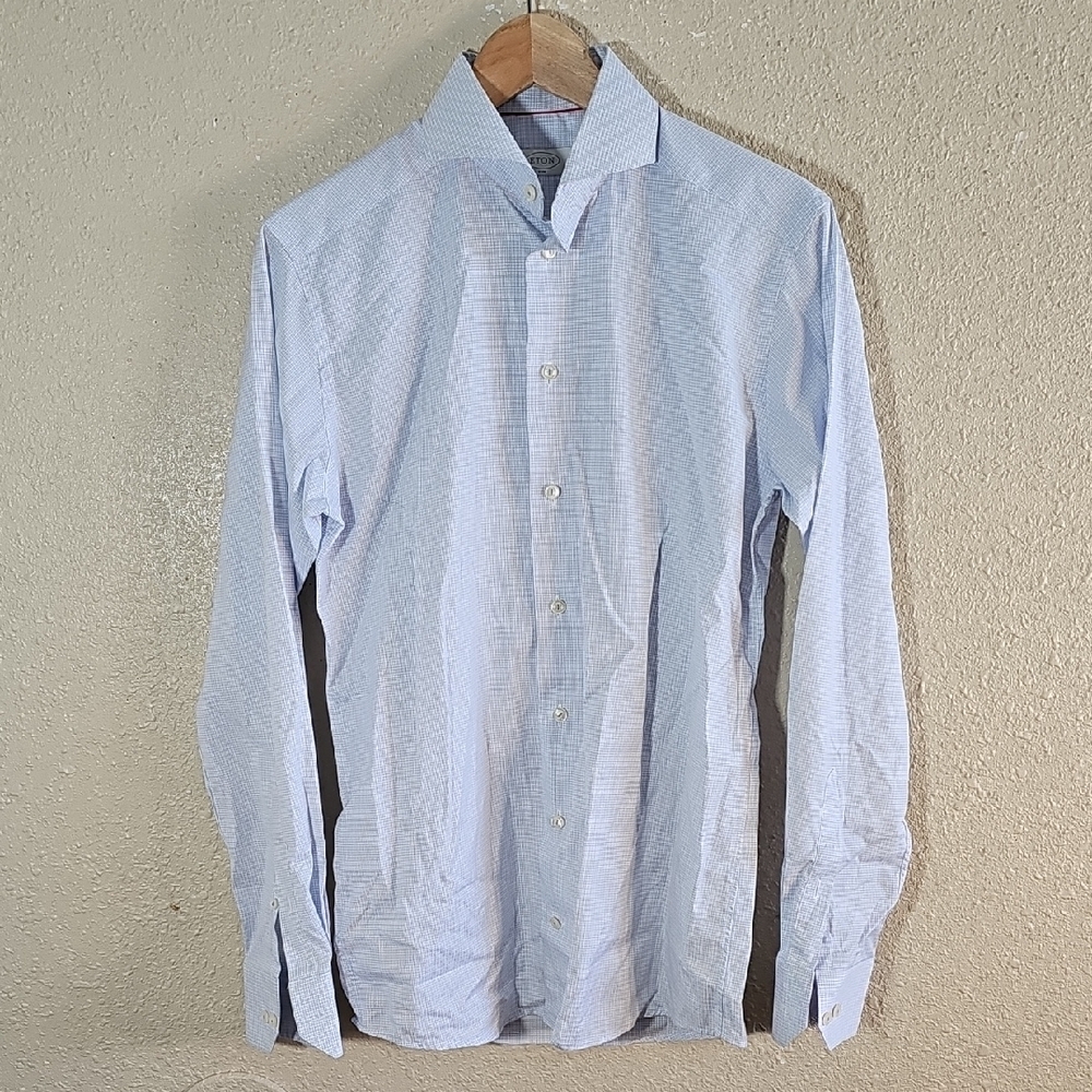 Eton Slim Casual Button-Down Shirt.